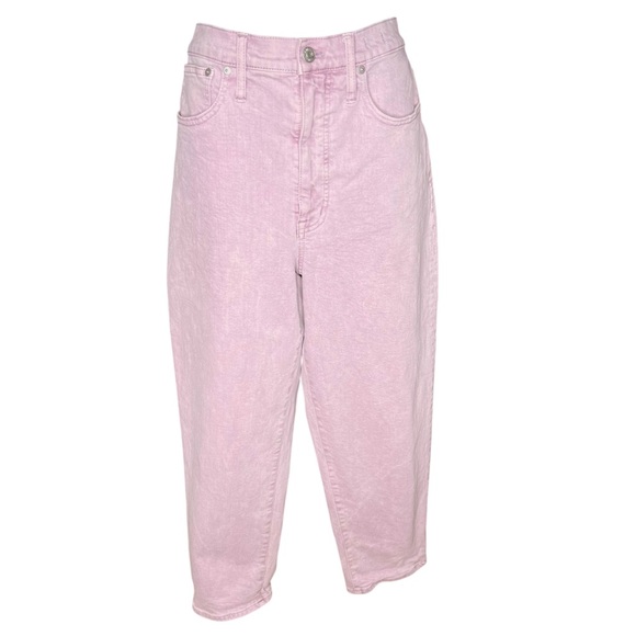 MADEWELL Balloon Garment Dye Edition Jeans Provence Grape Lilac Retro 80’s SZ 30 - Picture 2 of 16